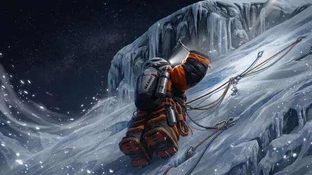 K2 Climbing Simulation Roblox снежный склон, gear-check и опасный summit route