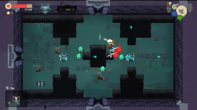 Moonlighter соединяет лавку, подземелья, добычу предметов и решения по цене товара