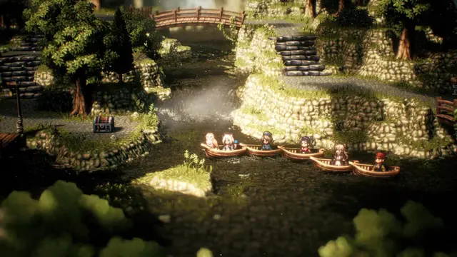 Octopath Traveler II сочетает HD-2D стиль, партию героев и классическую структуру JRPG