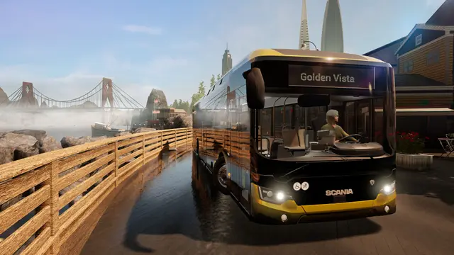 Bus Simulator 21 делает упор на современный городской маршрут и управляемый вход