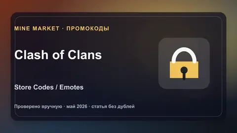Clash of Clans store codes на эмоты и баннеры