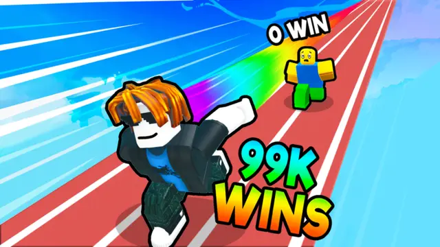 Race Clicker Roblox игровой кадр с pets, wins и сезонным race-прогрессом