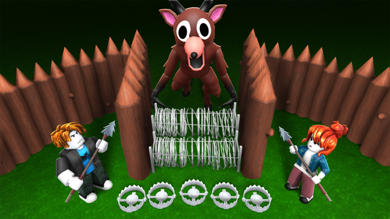 99 Nights in the Forest лагерь, ловушки и The Deer