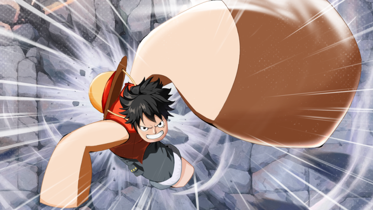 Anime Fruit Roblox кадр с fruit powers и стартовой зоной для summons