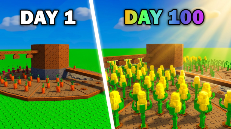 Build A Ring Farm Roblox поле с crops, seed packs и ростом ring value