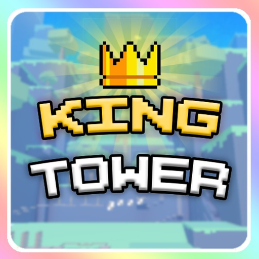 King Tower Roblox официальная обложка с crown, PvP climb и tower challenge