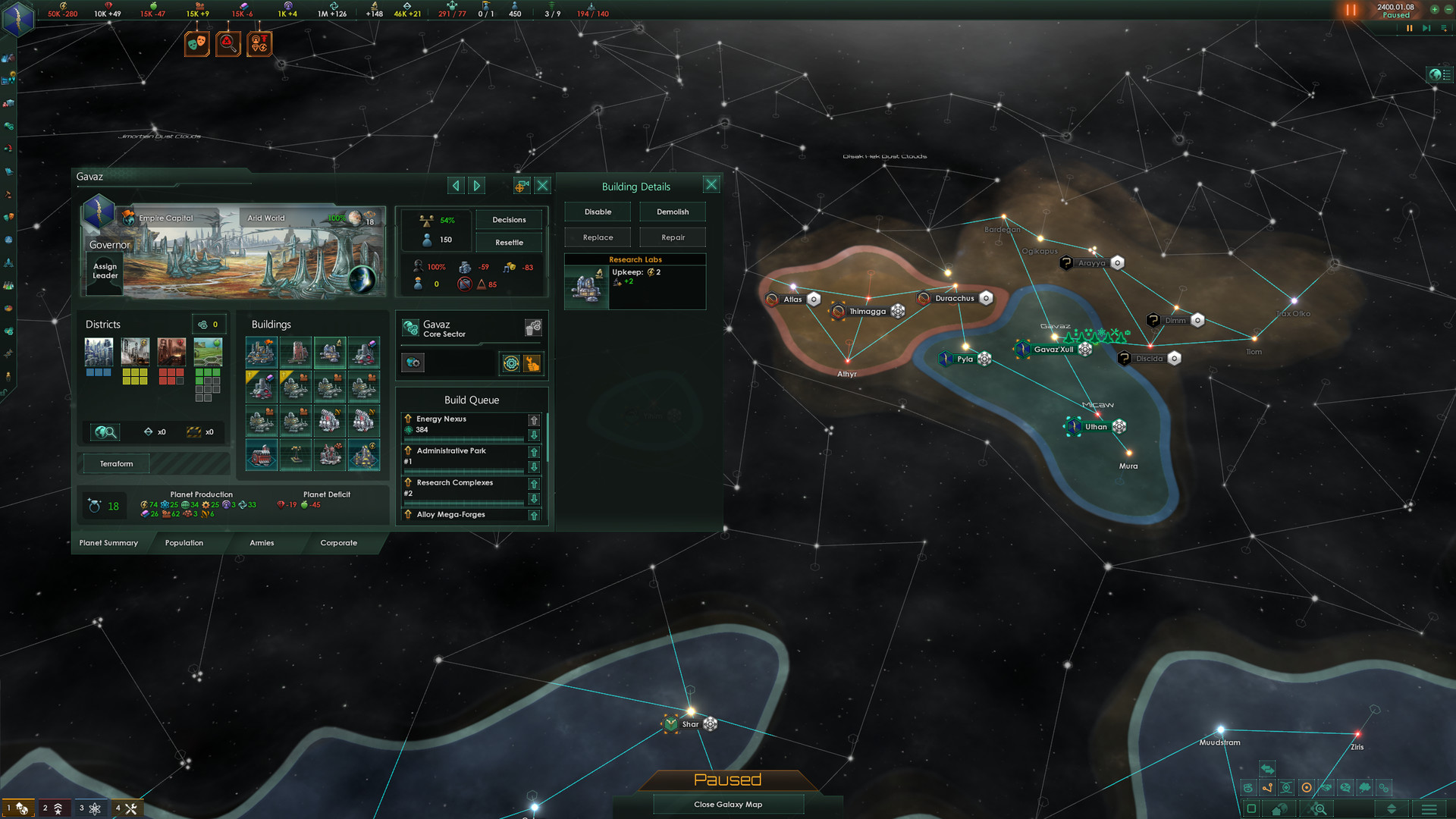 Stellaris показывает космический масштаб 4X с дипломатией, флотами и развитием империи