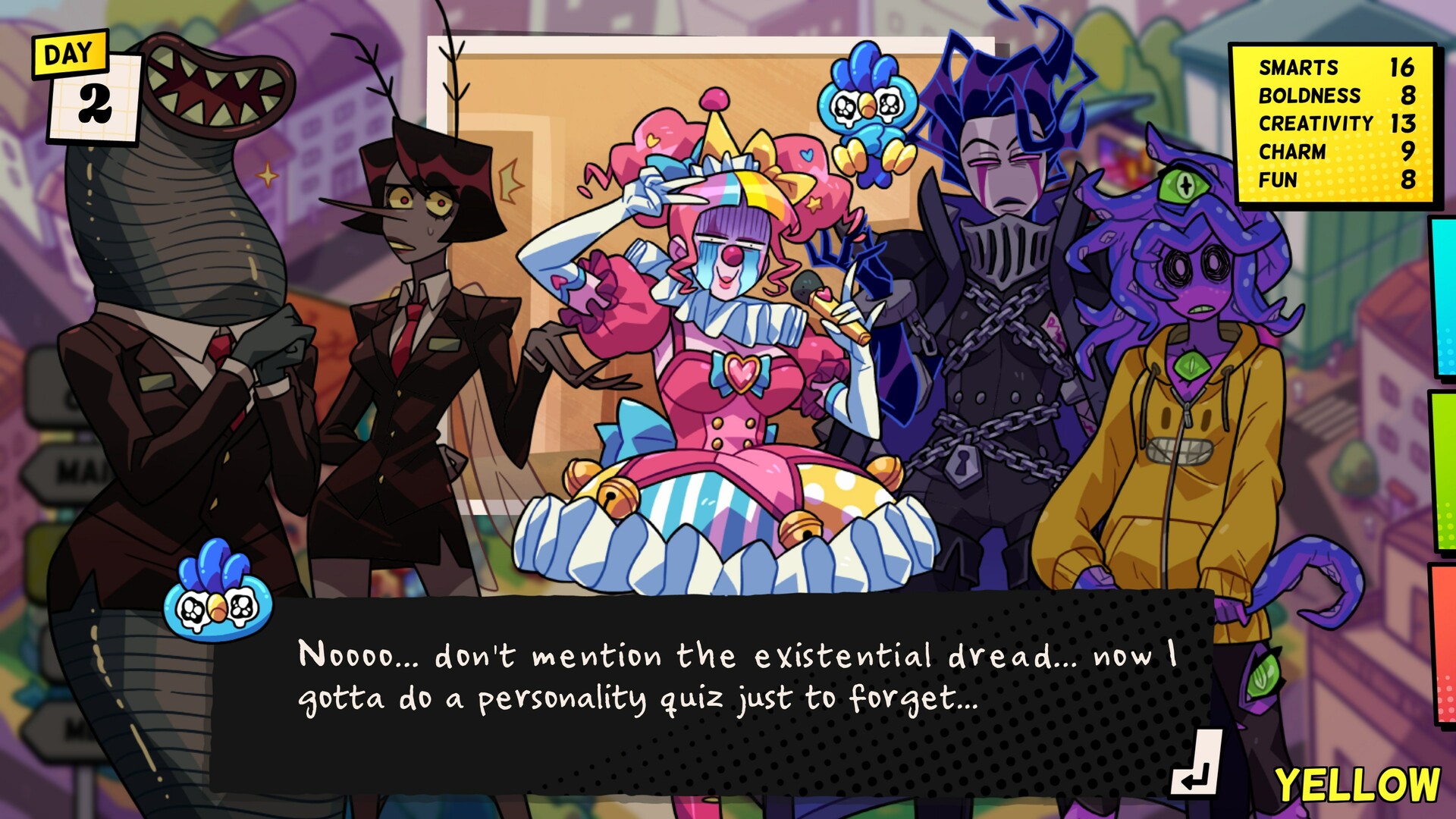 Monster Prom 4 делает dating sim соревновательным и комедийным
