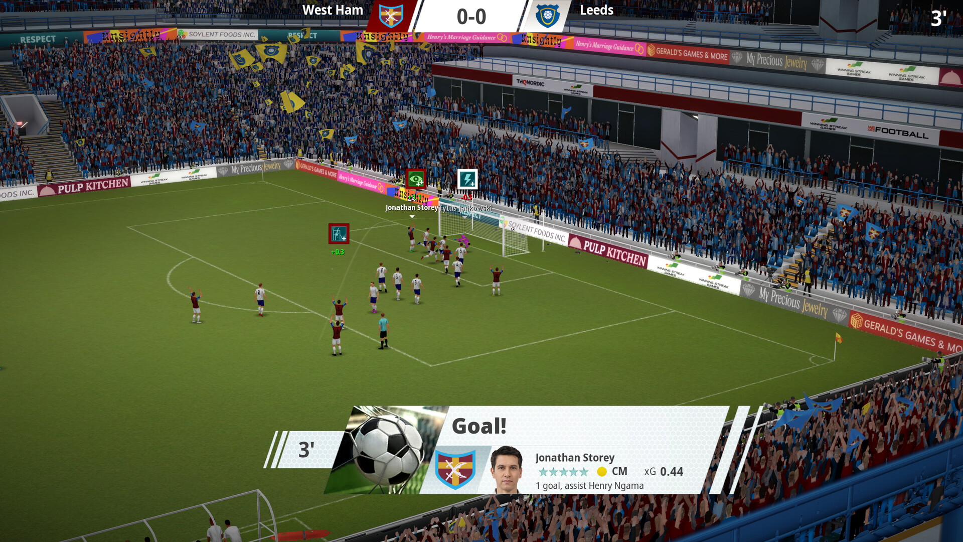 WE ARE FOOTBALL 2027 показывает экран управления футбольным клубом