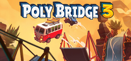 Poly Bridge 3 развивает инженерные задачи с мостами, транспортом и бюджетом