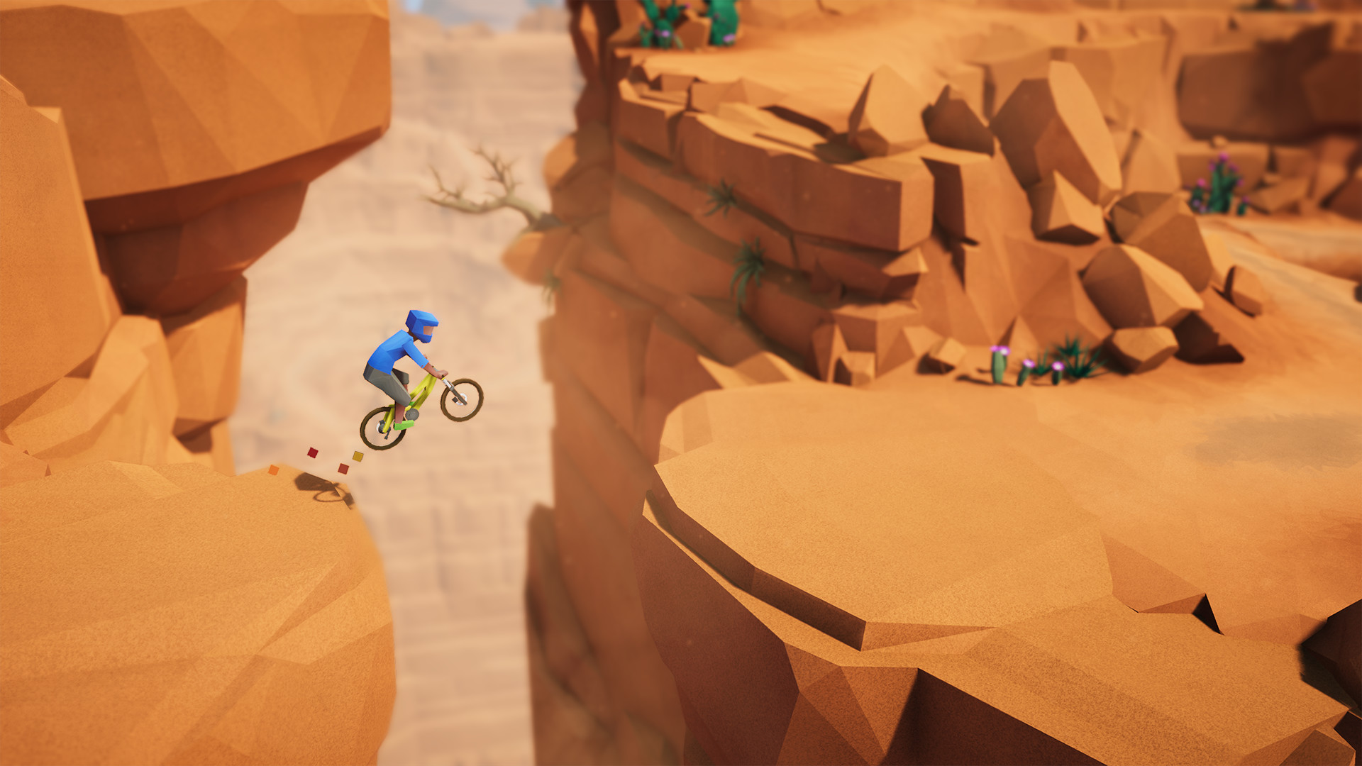 Lonely Mountains Downhill показывает горную велосипедную трассу
