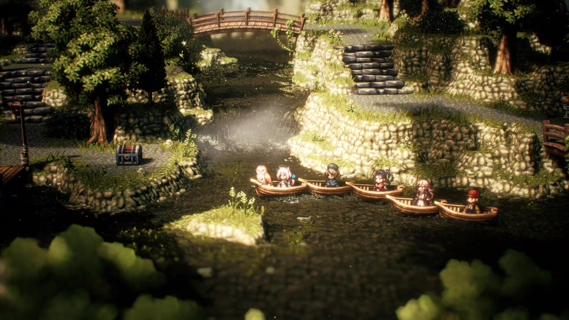 Octopath Traveler II сочетает HD-2D стиль, партию героев и классическую структуру JRPG
