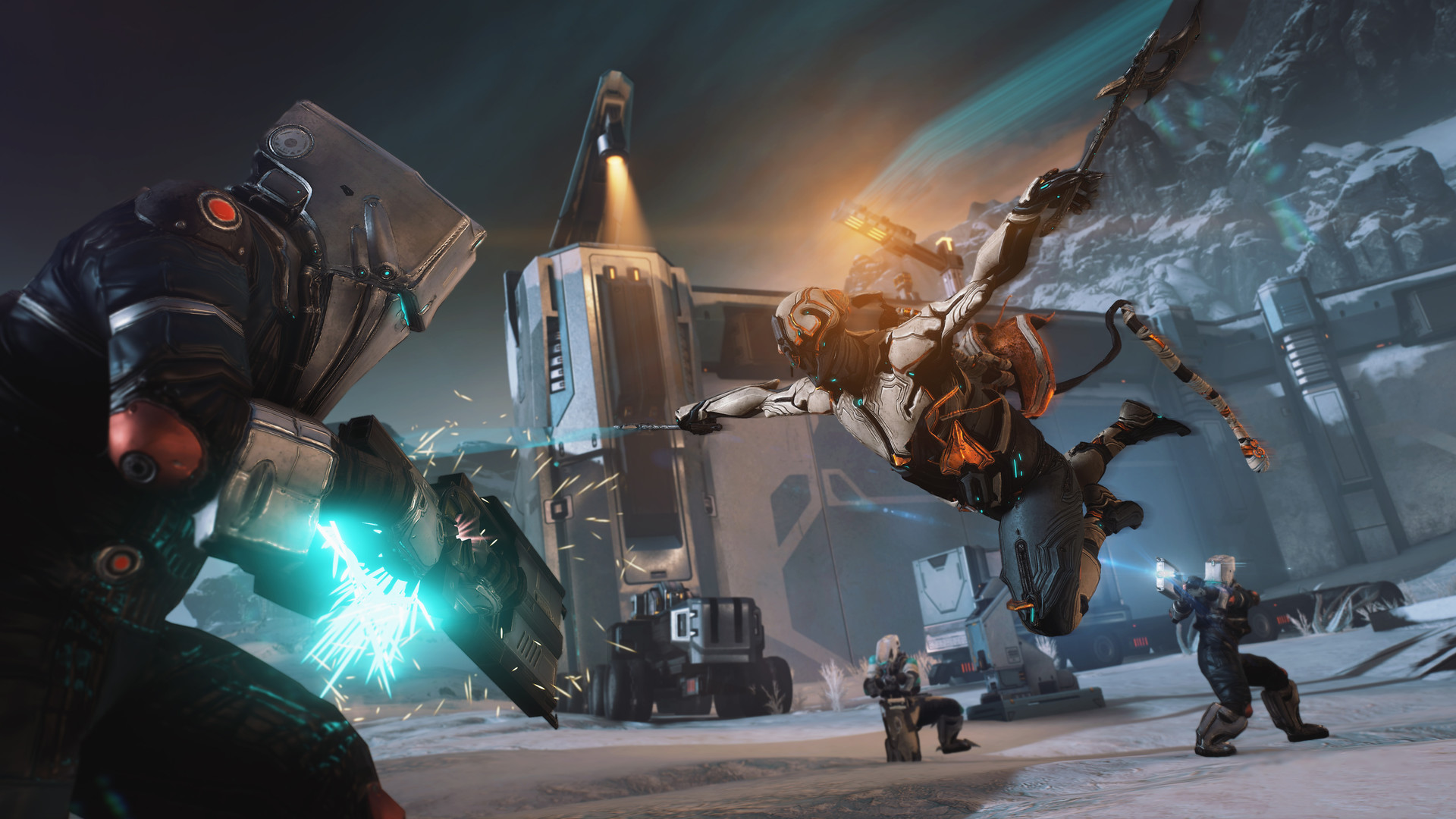 Warframe показывает быстрый looter shooter с паркуром, фреймами и большим числом билдов