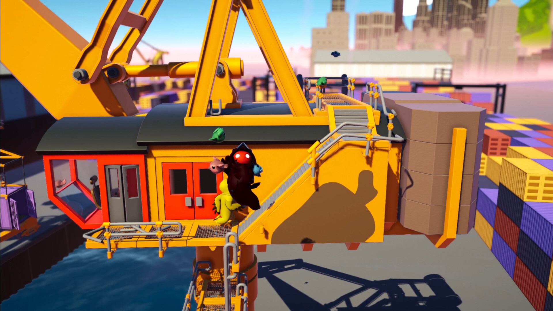 Gang Beasts держится на физике, коротких аренах и смешных падениях