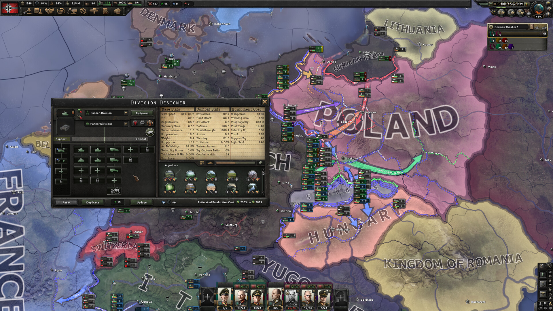 Hearts of Iron IV раскрывает Вторую мировую через карту, производство и политические решения