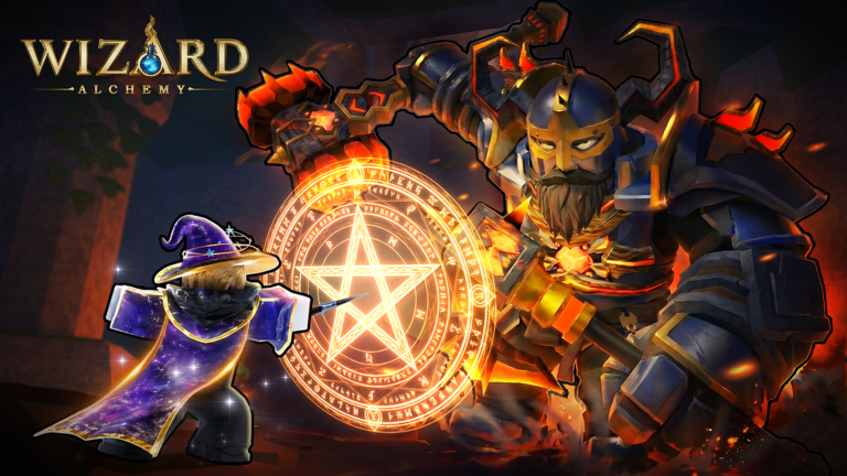 Wizard Alchemy Roblox бой с магическим боссом, stones и spell-route